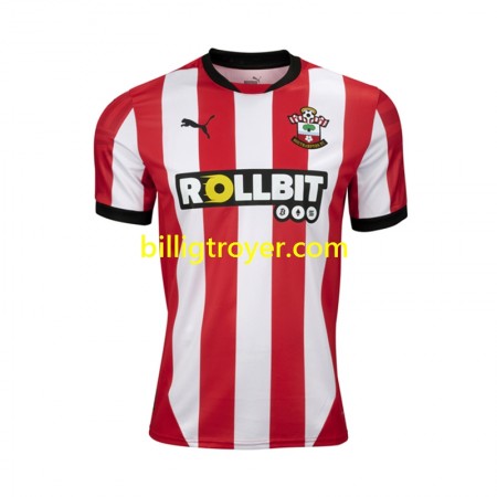 Billige Fotballdrakter Southampton Hjemmedraktsett 2024/25 Kortermet